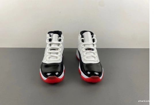 Retro CT8012-106  Bred Jordan 11 CT8012-106 High Concord 0122